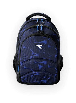 Blue school bag